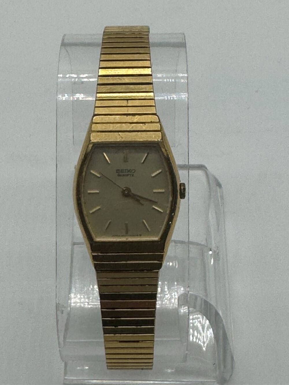 Seiko Women’s Watch Gold 3421-5030 | New Battery | Works